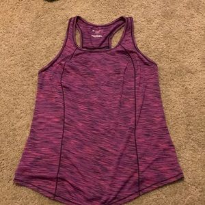Purple and pink tank top. Tekgear from target.